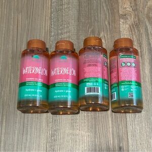 4 NEW Tree Hut Watermelon Foaming Gel Wash